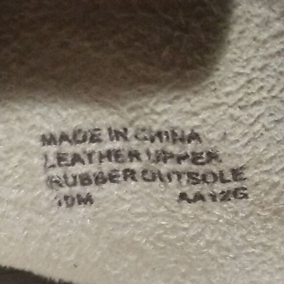 Michael Kors Signature Black Leather Ankle Suede Fulton Harness Boots Sz 10 M - Picture 13 of 13